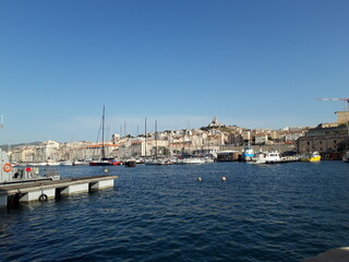 Fototapeta na wymiar Marseille Hafen