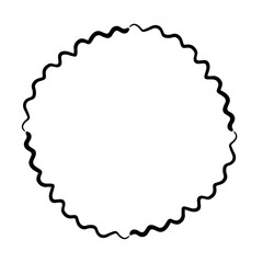 abstract geometric frame