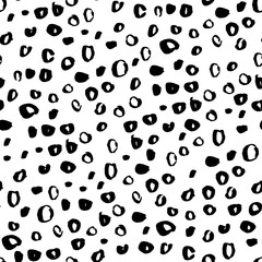 Seamless abstract hand drawn pattern