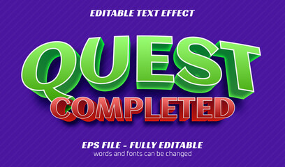 editable text effect cartoon style template