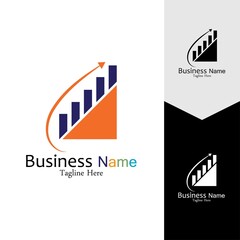 Business Marketing and finance vector logo concept template design