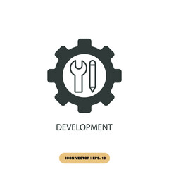 development icons  symbol vector elements for infographic web
