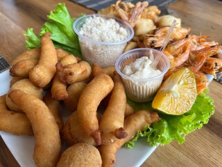 Sequencia de Camarão / Camarão Frito / Fried shrimp