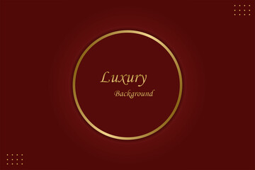 Red Abstract Luxury Background. Vector Illustration, Minimalist simple design