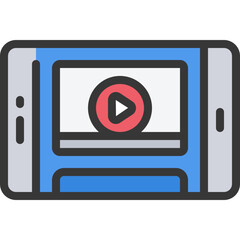Iphone Video Layout Icon