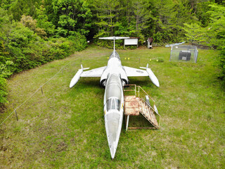 愛媛県西予市　戦闘機
