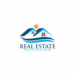 Creative Real Estate Logo Design. House Logo Design. Real Estate Vector Icon.