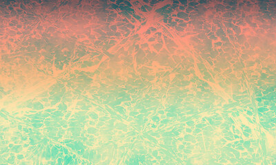 薄く氷が張ったようなグラデーションの暑中見舞い背景素材04（水色、白、青）