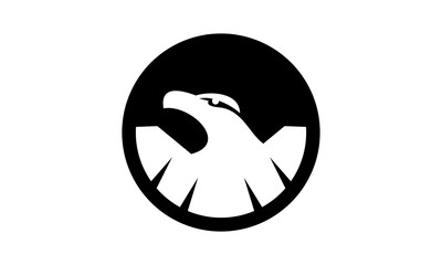 logo wild eagle vector