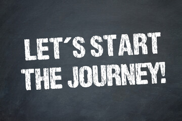 Let´s start the journey!