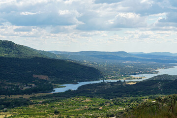 Fototapeta na wymiar Valle del Jerte, Cáceres, Extremadura, Spain