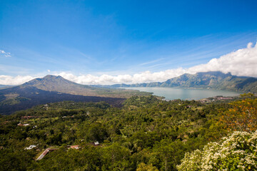 Kintamani, A highland area in the north of East Bali, Indonesia