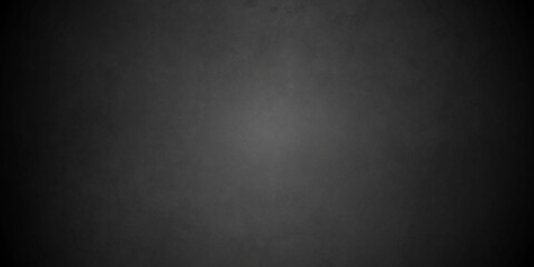 Dark black grunge textured concrete backdrop background. Panorama dark grey black slate background or texture. Vector black concrete texture. Stone wall background.