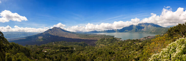 Kintamani, A highland area in the north of East Bali, Indonesia