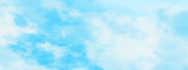 Abstract bright and shinny clear summer seasonal blue sky background, Cloudy and fluffy abstract sky with thick clouds, beautiful sky background for wallpaper and any design.