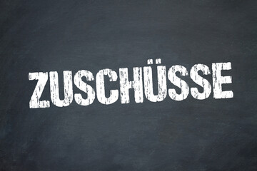 Obraz premium Zuschüsse