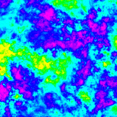 Purple pink green abstract background with splashes