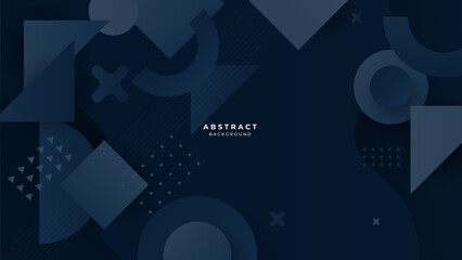 Abstract dark navy blue background