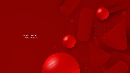Abstract red background