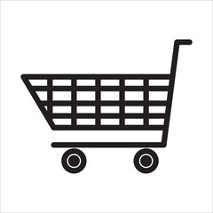 trolley icon vector design template
