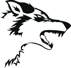 wolf vector