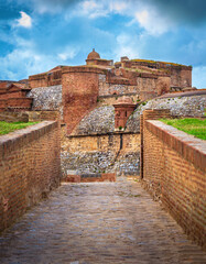 Forteresse de Salses-le-Ch&acirc;teau,Pyr&eacute;n&eacute;es-Orientales,Occitanie,France.