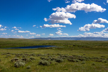 Landscape at Arapaho National Wildlife Refuge in northern Colorado