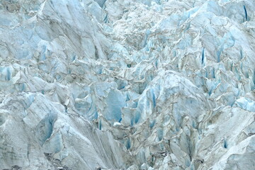 A close-up on the Pia Glacier. February 2019, Chili, Pantagonia Antarctica. The 29th January 2020.