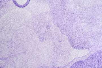 Lilac abstract background, texture paper painted with a pastel purple design