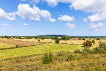 Obraz premium Beautiful landscape view in the countryside