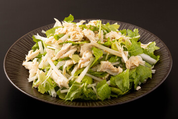 ホワイトセロリとツナサラダ