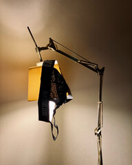 hanging lamp on a wall