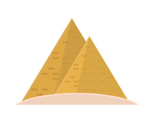 egyptian pyramid icon