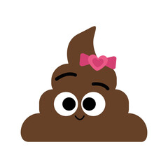 cute poop emoji