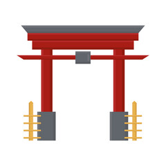 chinese torii gate icon