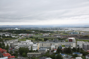 View of reykjavik - obrazy, fototapety, plakaty