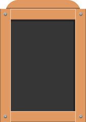 Menu black board clipart design illustration