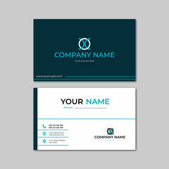 elegant modern business card design