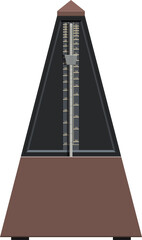 Metronome clipart design illustration