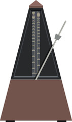 Metronome clipart design illustration