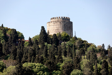 Fototapeta na wymiar Rumeli Fortress. Istanbul