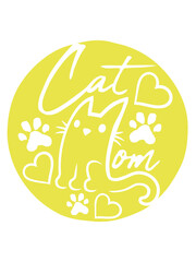 Logo rund Cat Mom 