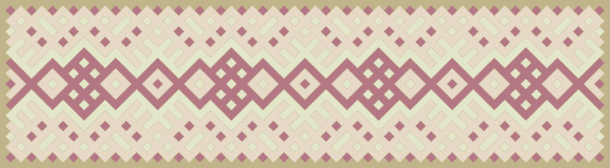 Multicolor truchet tiling connections illustration