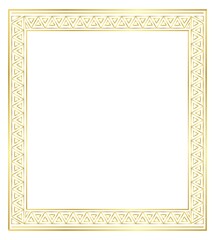 Vector of Gold Border