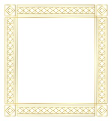 Vector of Gold Border