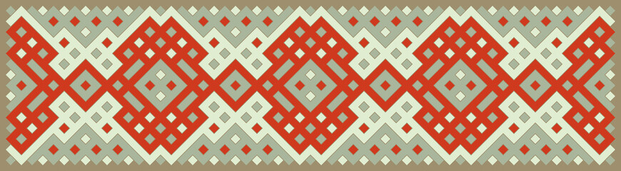 Multicolor truchet tiling connections illustration