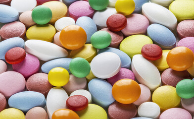 Tablets. Pharmaceuticals for influenza, HIV, hypertension and other diseases.