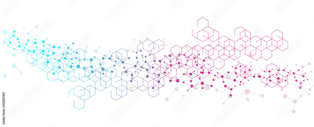Wall mural abstract technology background vector image.