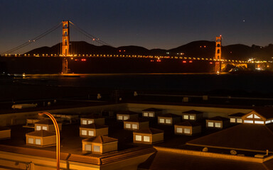 Night Delight, Golden Gate Bridge, San Francisco