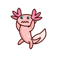 mexican animal axolotl